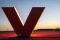 V of the Viessmann logo