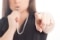 The image shows a woman with a whistle as a symbol for the whistleblower system