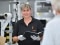 The image shows Jutta Staubus in production.