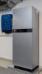 Das Bild zeigt den modularen Stromspeicher Vitocharge.