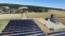The image shows a solar thermal system.