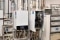 The image shows an "H2-ready" condensing boiler from Viessmann.