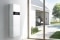 The image shows a Viessmann Vitocharge electricity storage tank . 