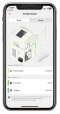 Das Bild zeigt den Bildschirm eines Smartphones mit geöffnetem ViCare Energy Management. 