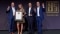 Together with Peter Becker (Head of Idea Management, left), Denise Wellnowski (Idea Manager), and Jörg Schmidt (Deputy Head of Corporate Communications, right), Huni Park received the award as "Best Leader 2023."