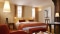 The image shows a hotel room