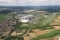 Das Bild zeigt den Flugplatz Allendorf von oben